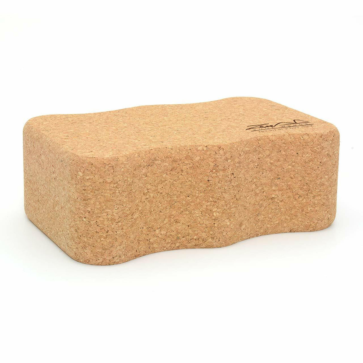 Cork Wood Exercise ONDA YOGA BLOCK WAVE Brick for Fitness Stretching Gym Pilates