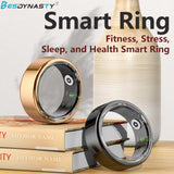 Smart Ring Multifunctional Step Health Tracker Heart Rate Blood Oxygen Monitor Waterproof Men Women Sleep Fitness R02