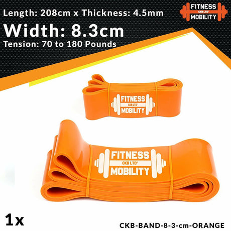 Heavy Duty Exercise Resistance Latex Loop Bands Fitness Home Yoga Gym Pull up UK