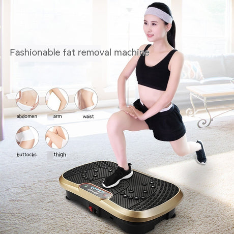 Lazy Power Plate Sports Vibration Body Shaping Weight Reducing Apparatus