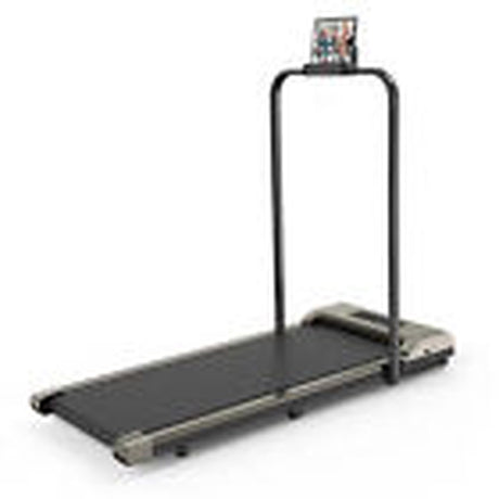 1-12Km/H Walking Pad Treadmill Electric Foldable Smart Running Machine W/ Holder